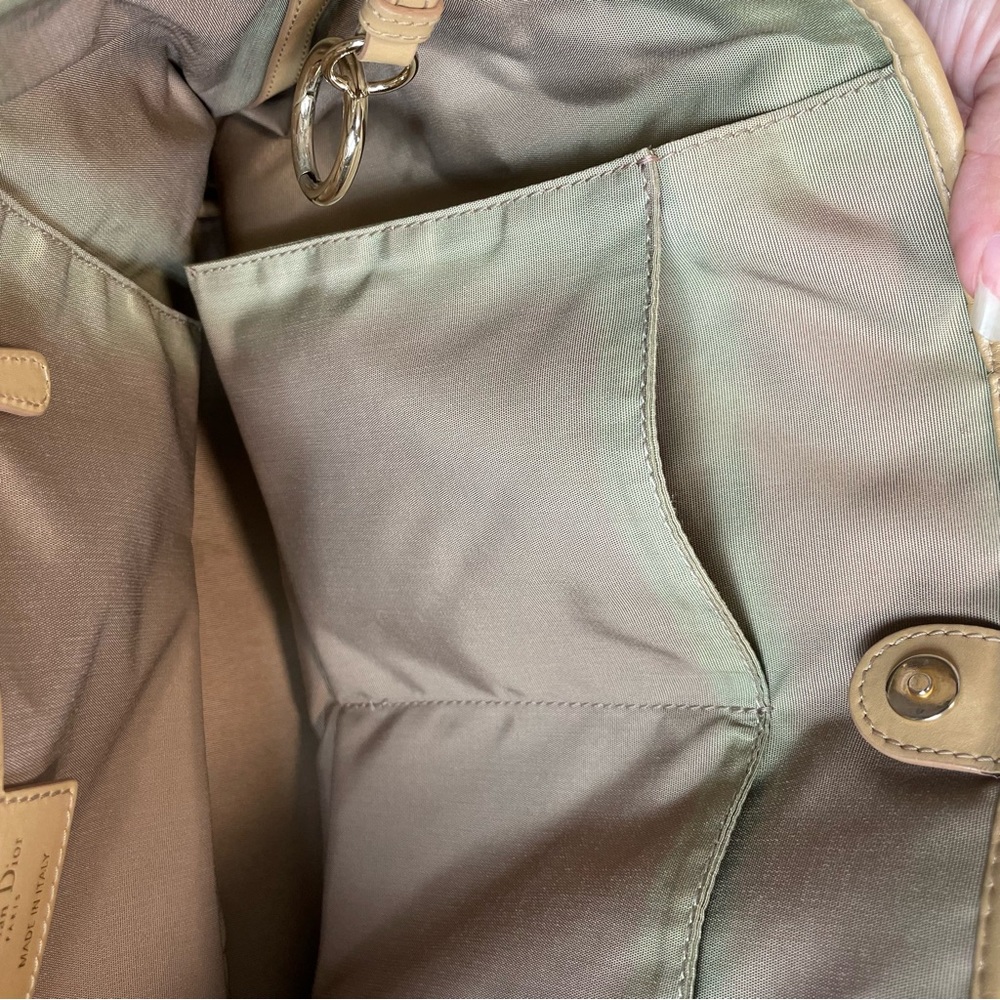 ❗️LAST CHANCE❗️Christian Dior Authentic Panarea Cannage Convertible Quilted Tote - Picture 13 of 17